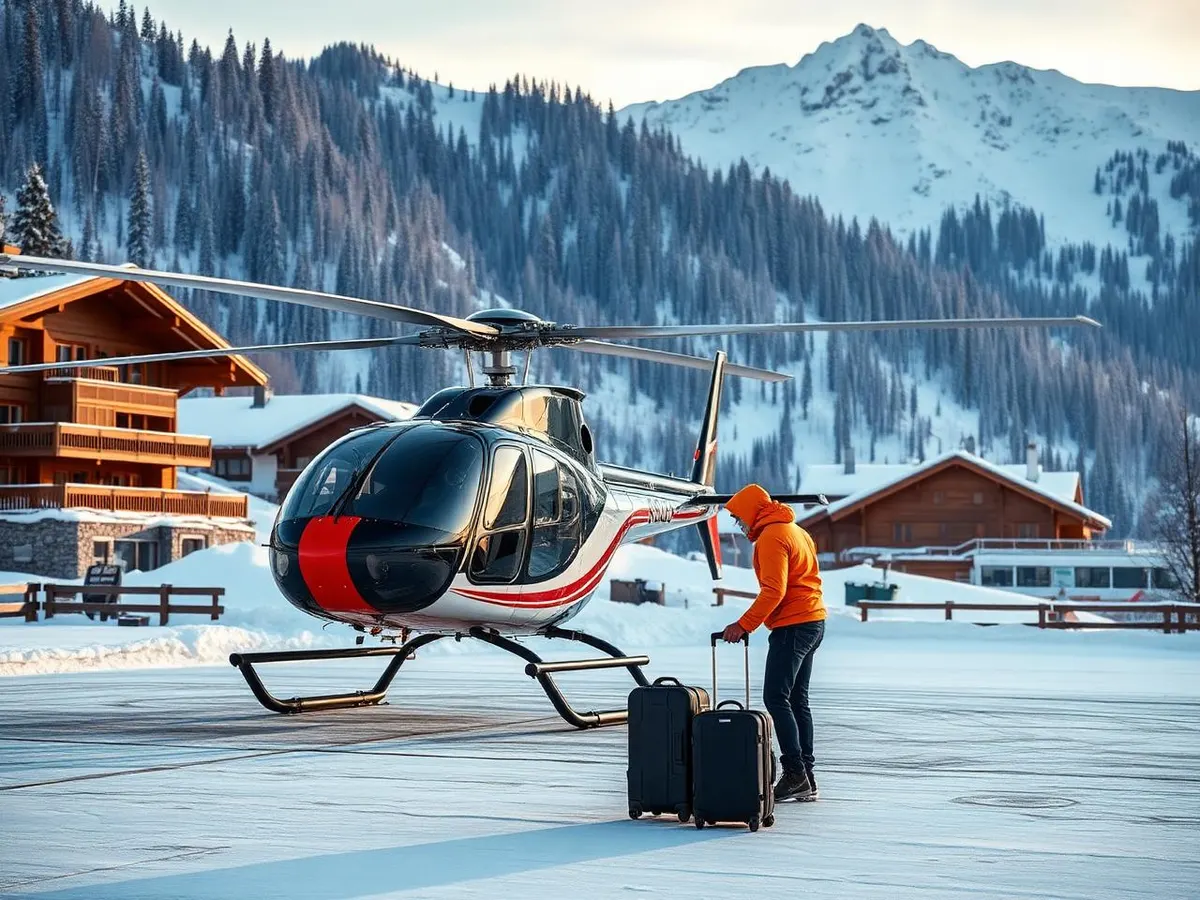 Helikopter in der Schweiz – Transfers / Heli-Taxi