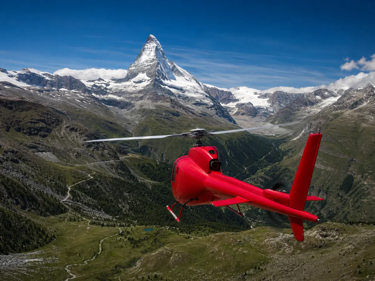 Helikopter-Rundflug «Matterhorn Standard», Wallis