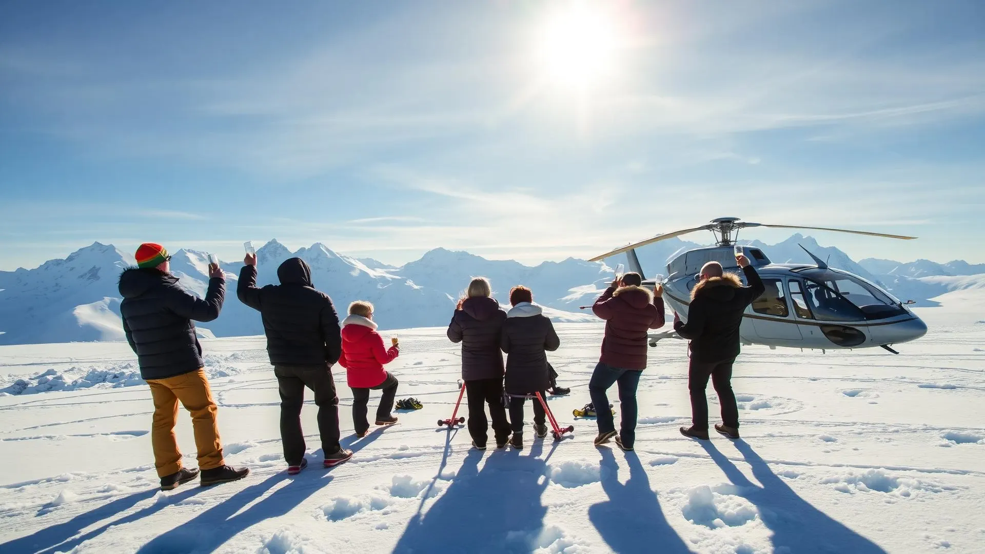 Gletscherlandung per Helikopter: Ein einzigartiges Erlebnis